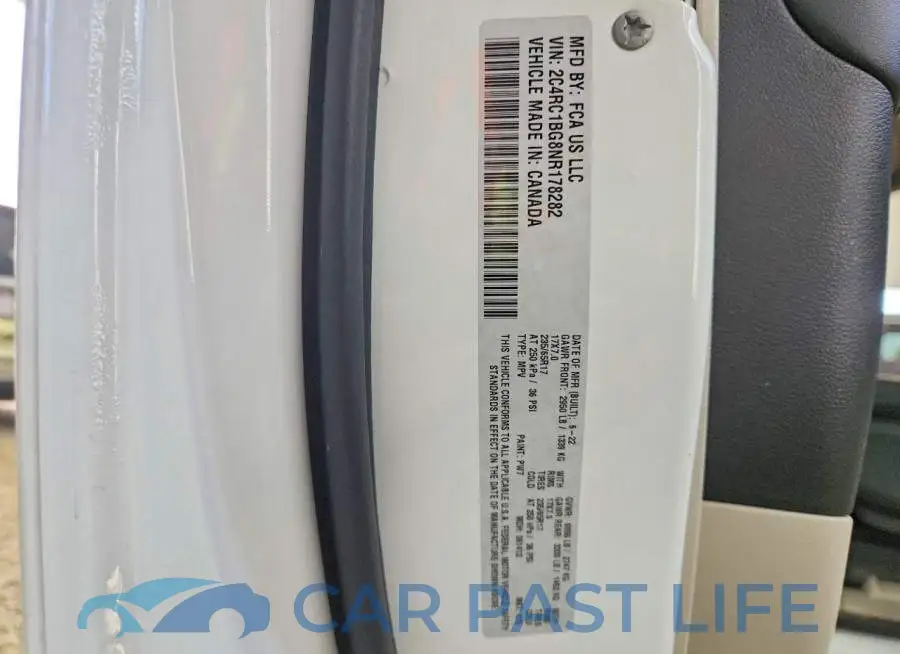 2C4RC1BG8NR178282# 13