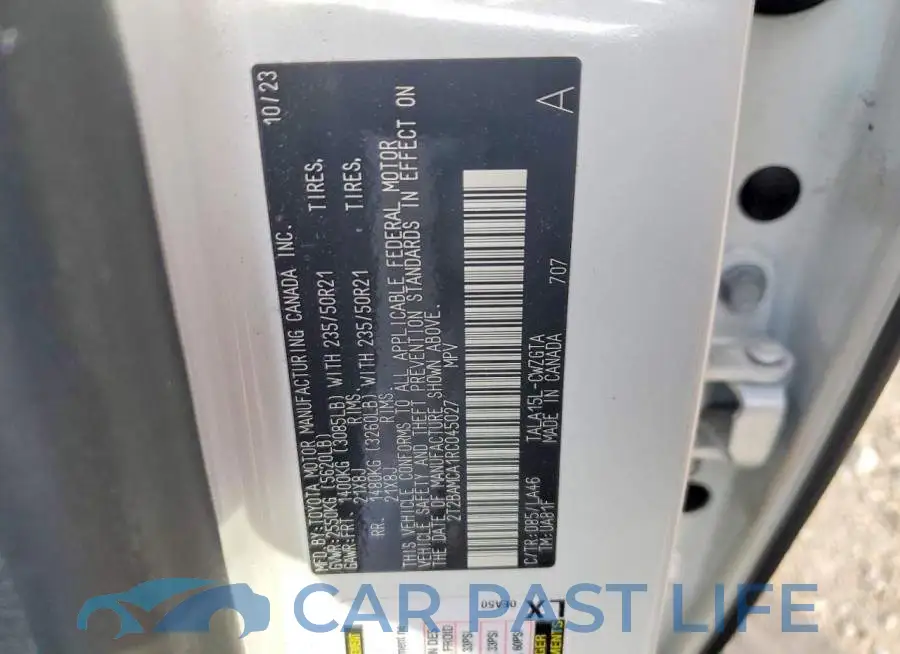 2T2BAMCA1RC045027# 13