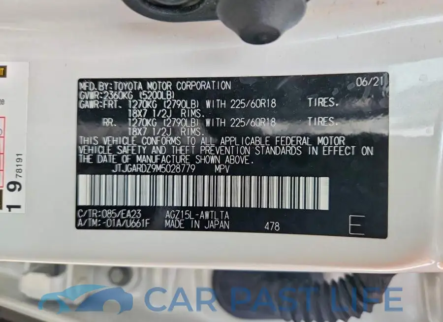 JTJGARDZ9M5028779# 13