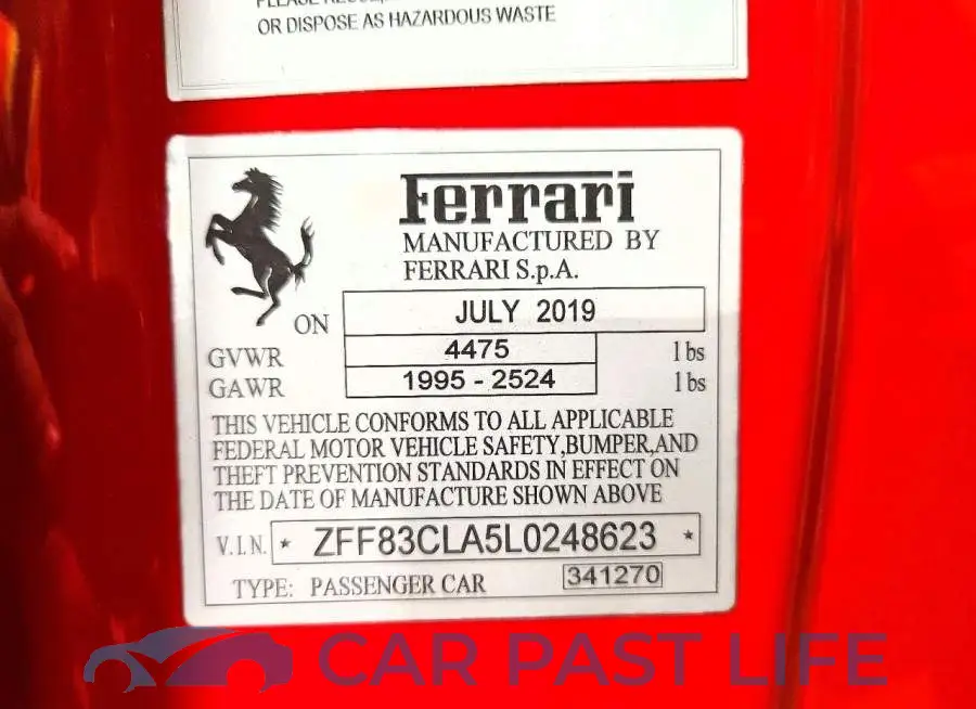 ZFF83CLA5L0248623# 13
