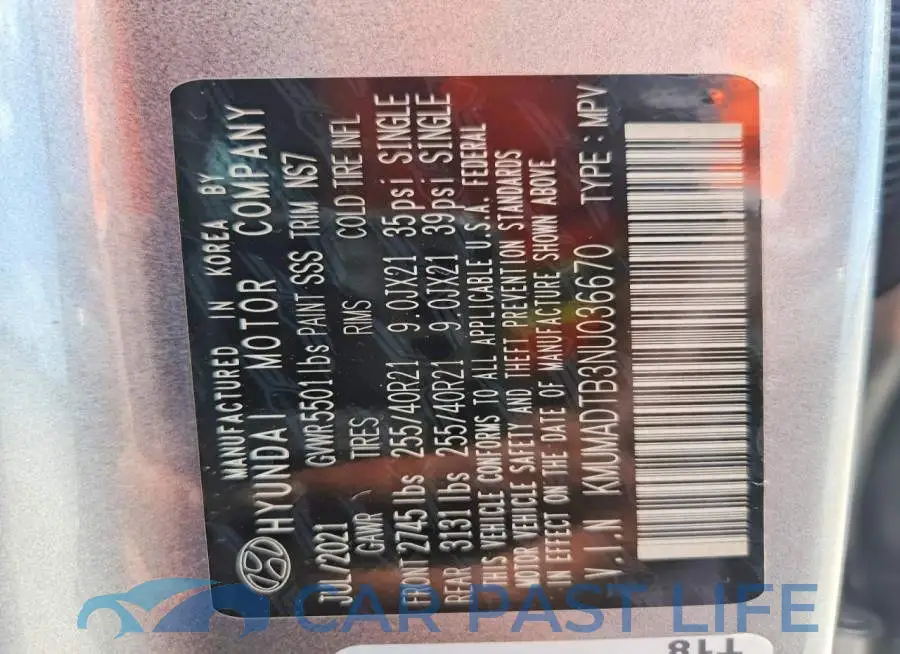 KMUMADTB3NU036670# 13