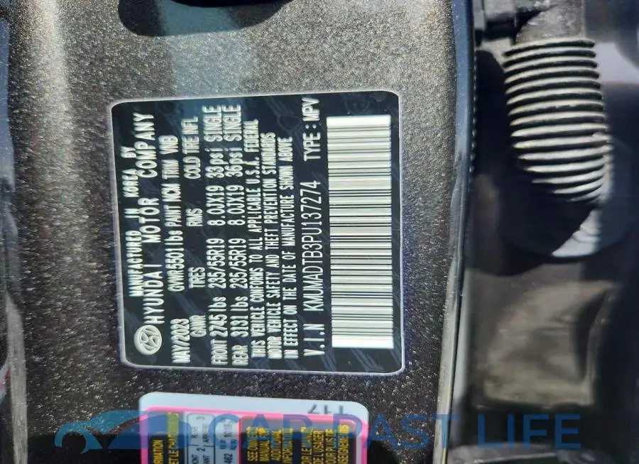 KMUMADTB3PU137274# 13