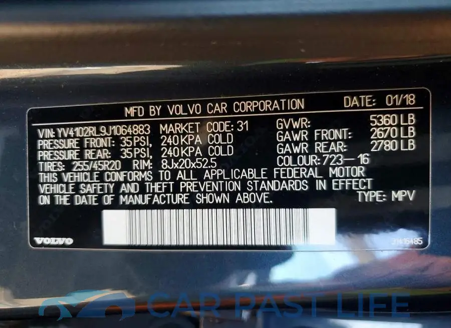 YV4102RL9J1064883# 14