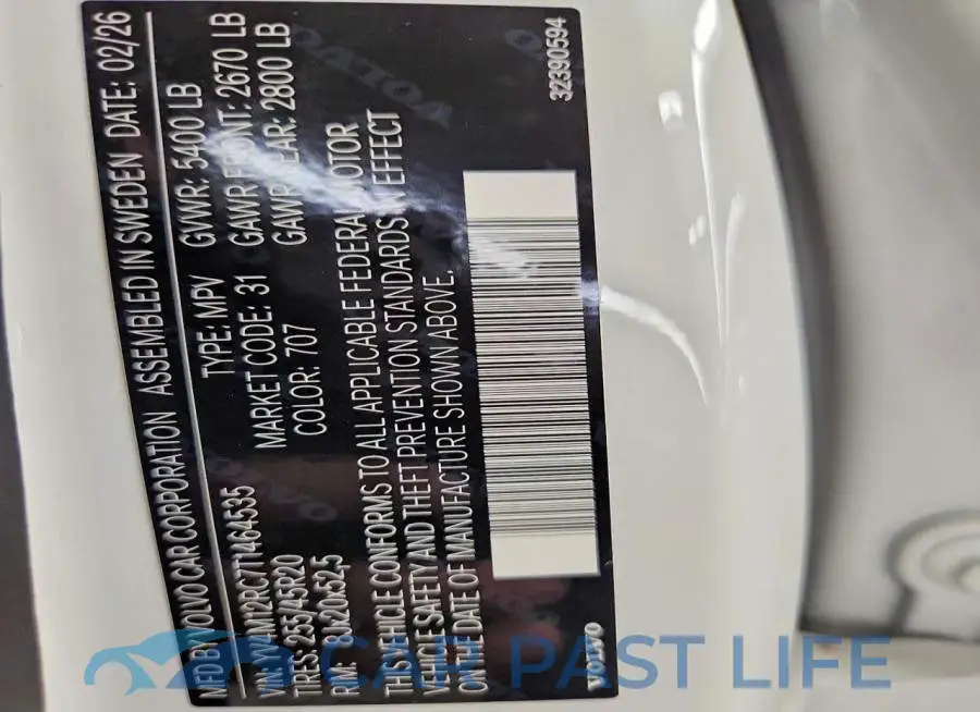 YV4M12RC7T1464535# 13