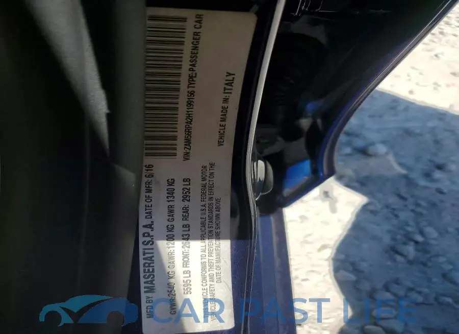 ZAM56RPA2H1199156# 13