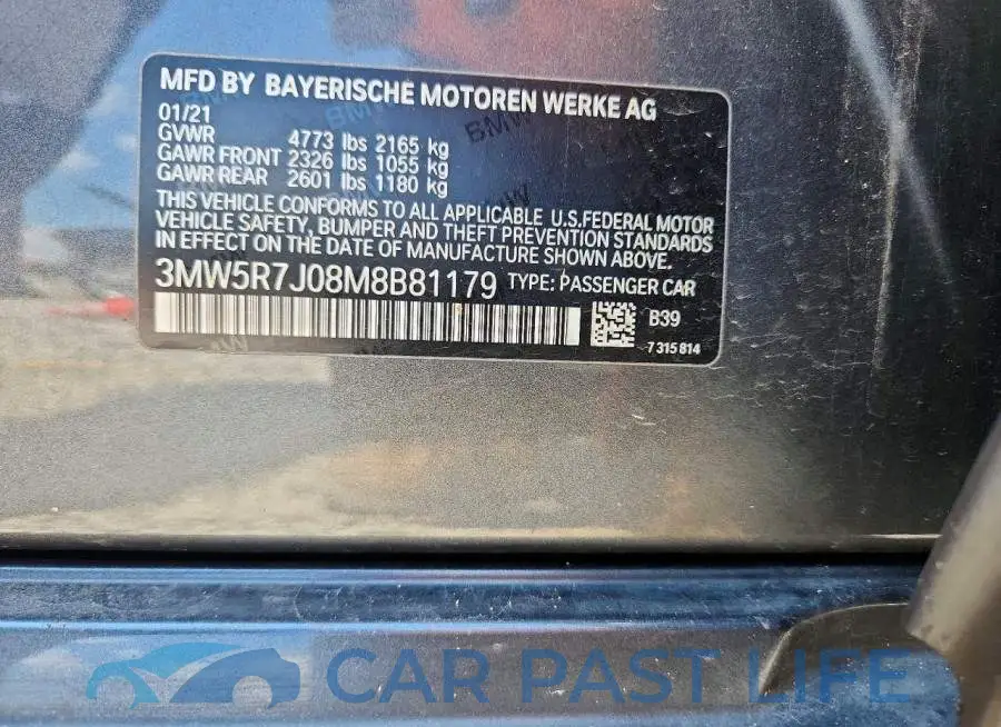 3MW5R7J08M8B81179# 12