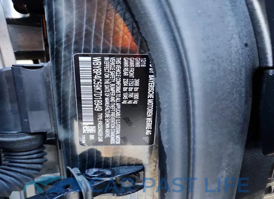 WBY8P4C59K7D18949# 13