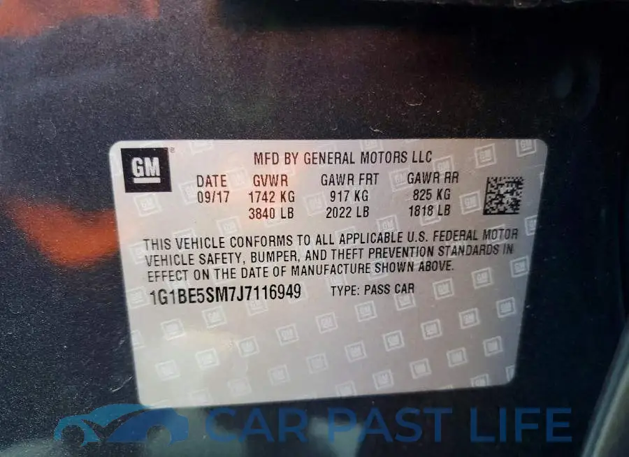 1G1BE5SM7J7116949# 12