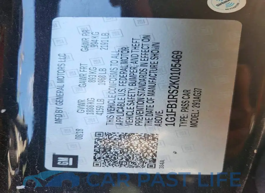 1G1FB1RS2K0105469# 12
