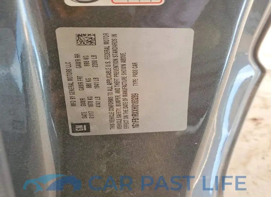 1G1FB1RXXH0183289# 12