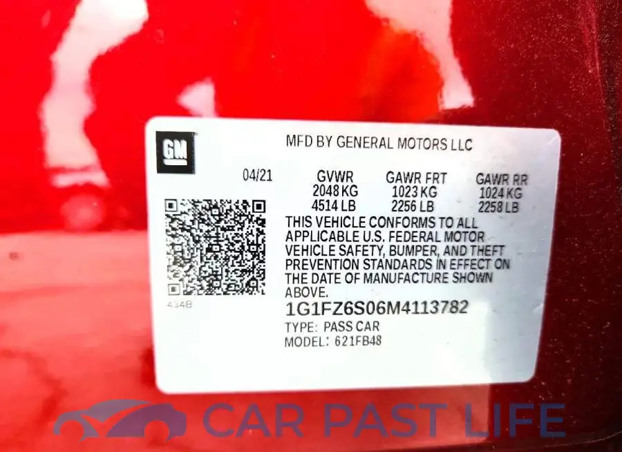 1G1FZ6S06M4113782# 12