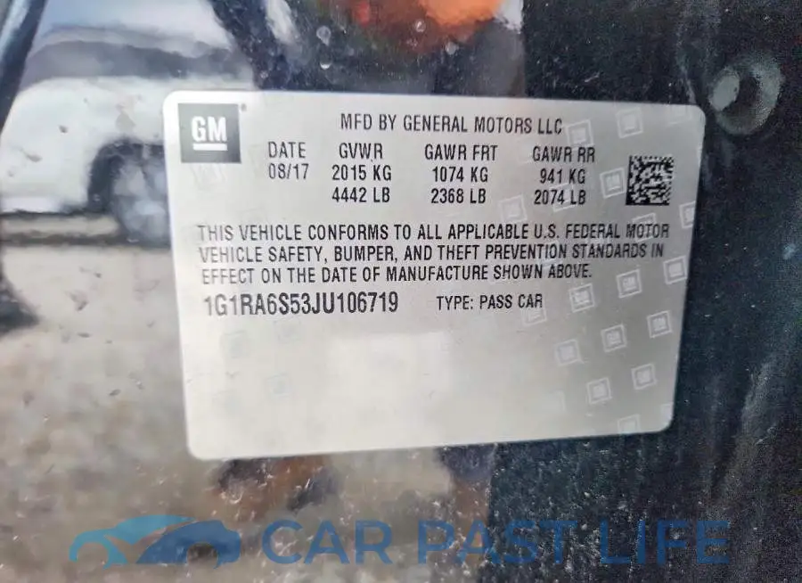 1G1RA6S53JU106719# 13