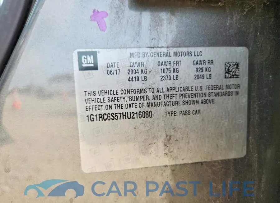 1G1RC6S57HU216080# 12