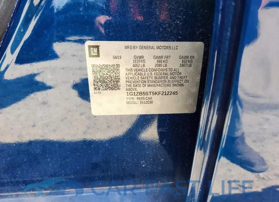 1G1ZB5ST5KF212245# 12