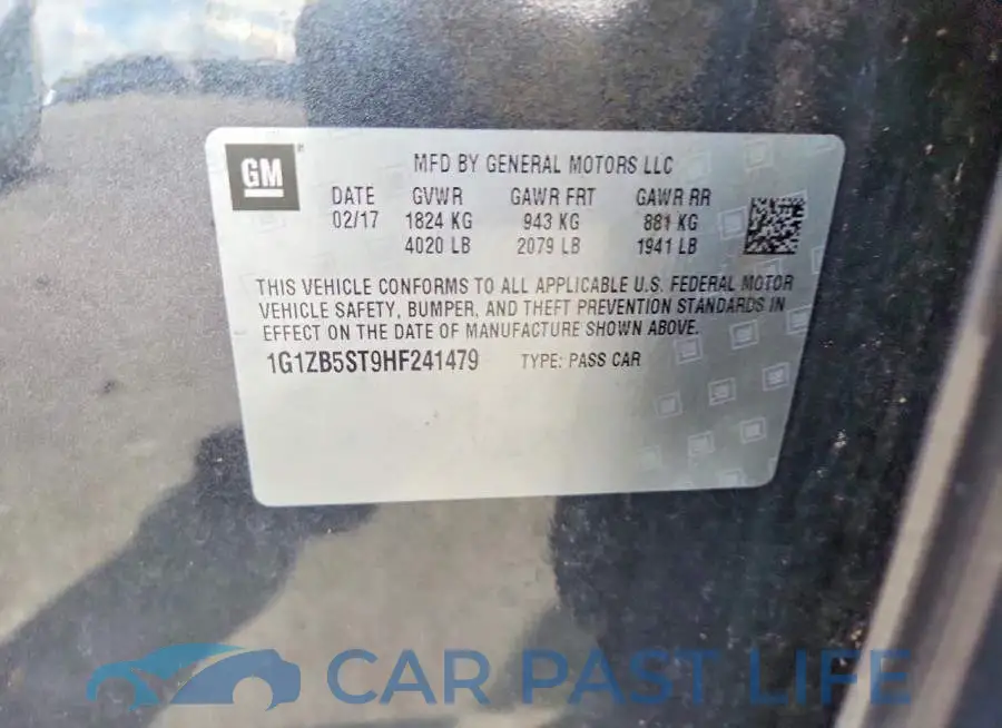1G1ZB5ST9HF241479# 12
