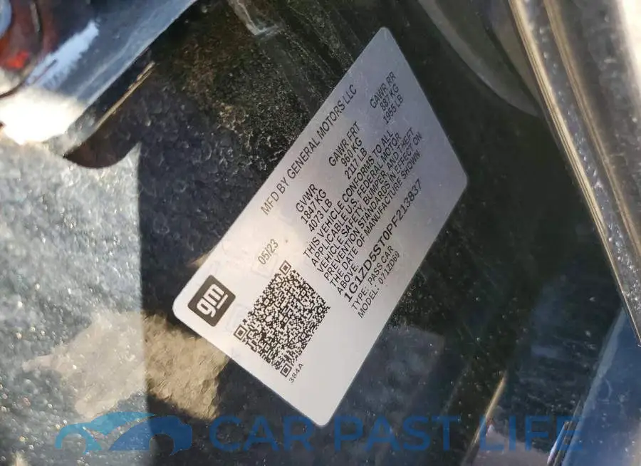 1G1ZD5ST0PF213837# 12