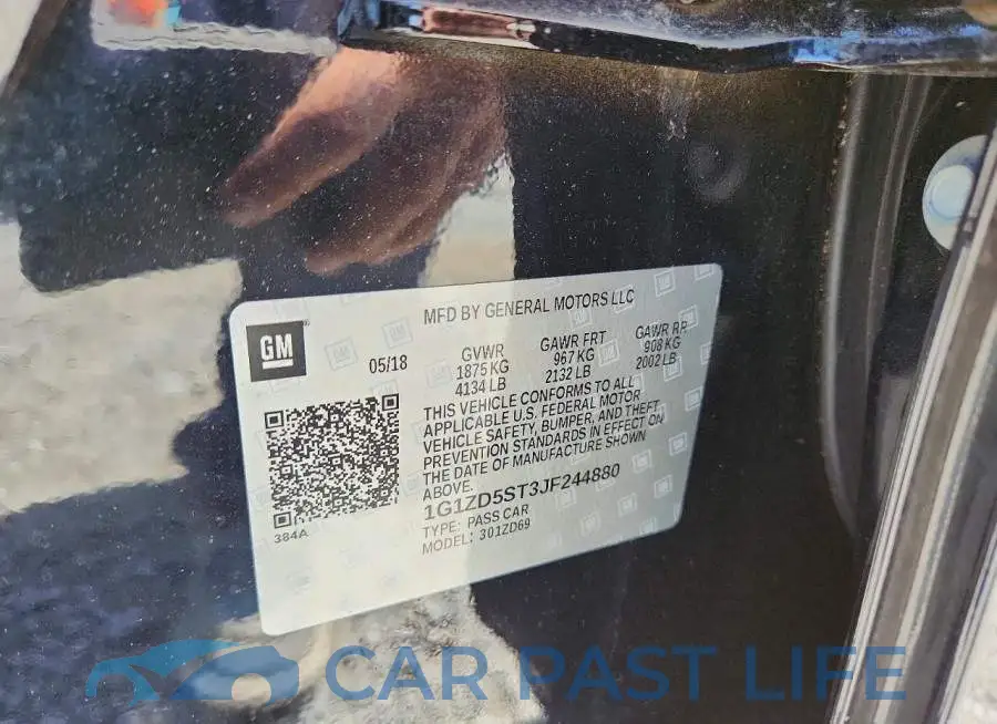 1G1ZD5ST3JF244880# 12