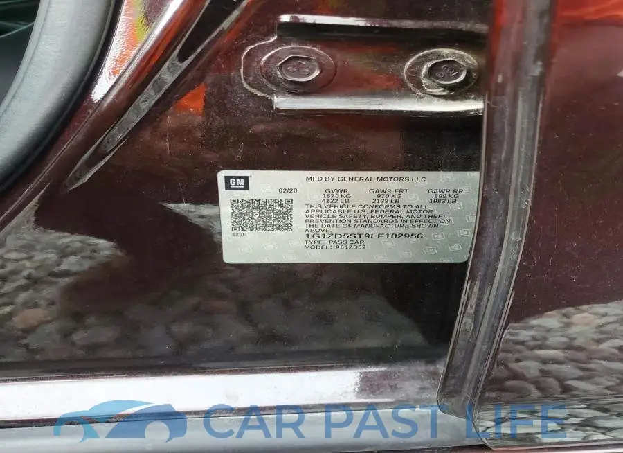 1G1ZD5ST9LF102956# 12