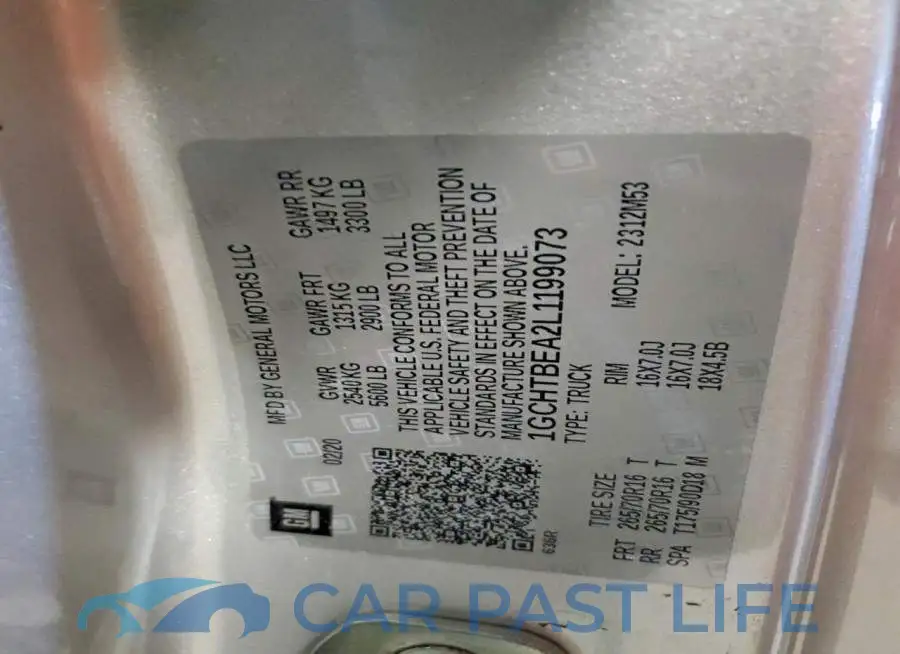1GCHTBEA2L1199073# 12