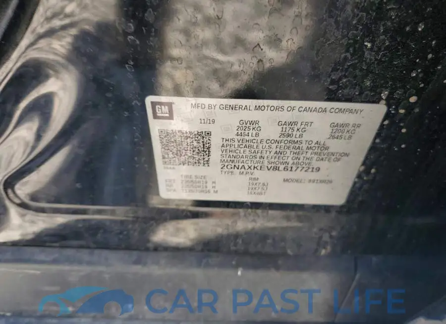 2GNAXKEV8L6177219# 13