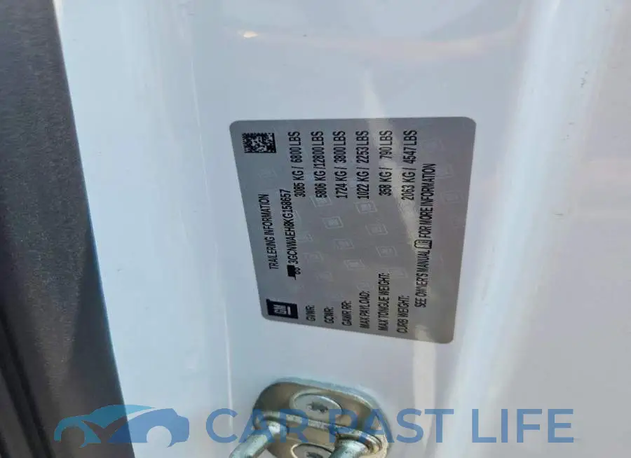 3GCNWAEH8KG158657# 12