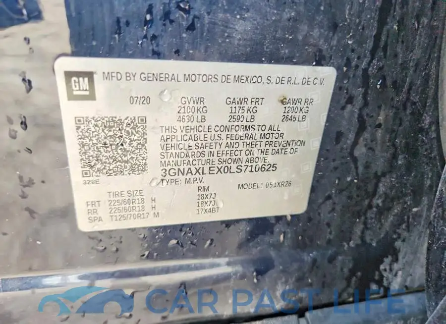3GNAXLEX0LS710625# 13