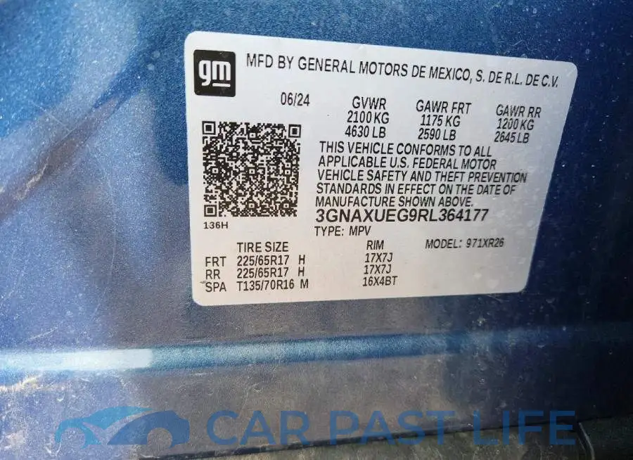 3GNAXUEG9RL364177# 14
