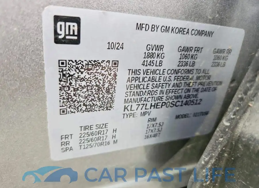KL77LHEP0SC140512# 12