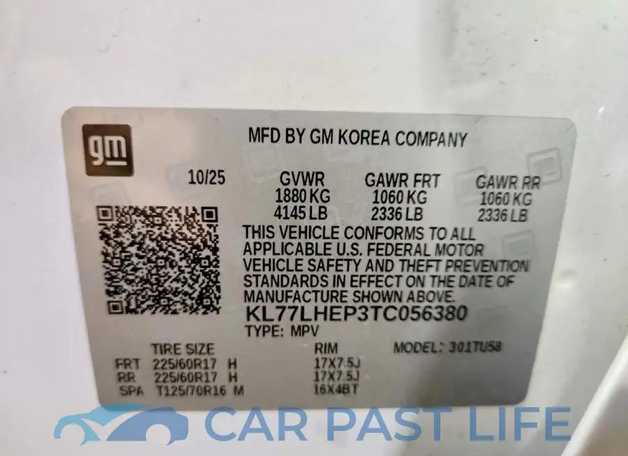 KL77LHEP3TC056380# 13