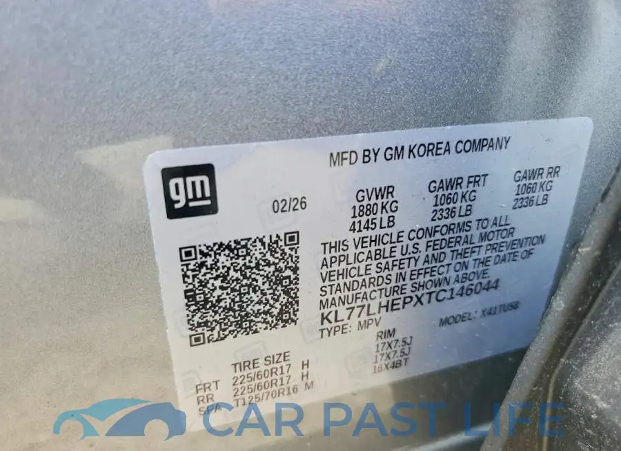 KL77LHEPXTC146044# 13