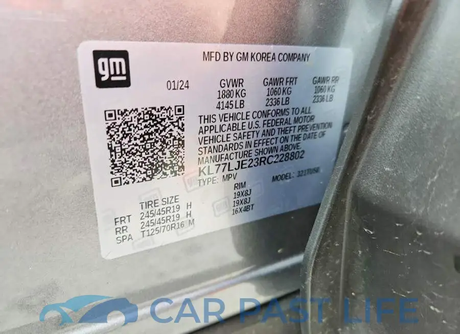 KL77LJE23RC228802# 13