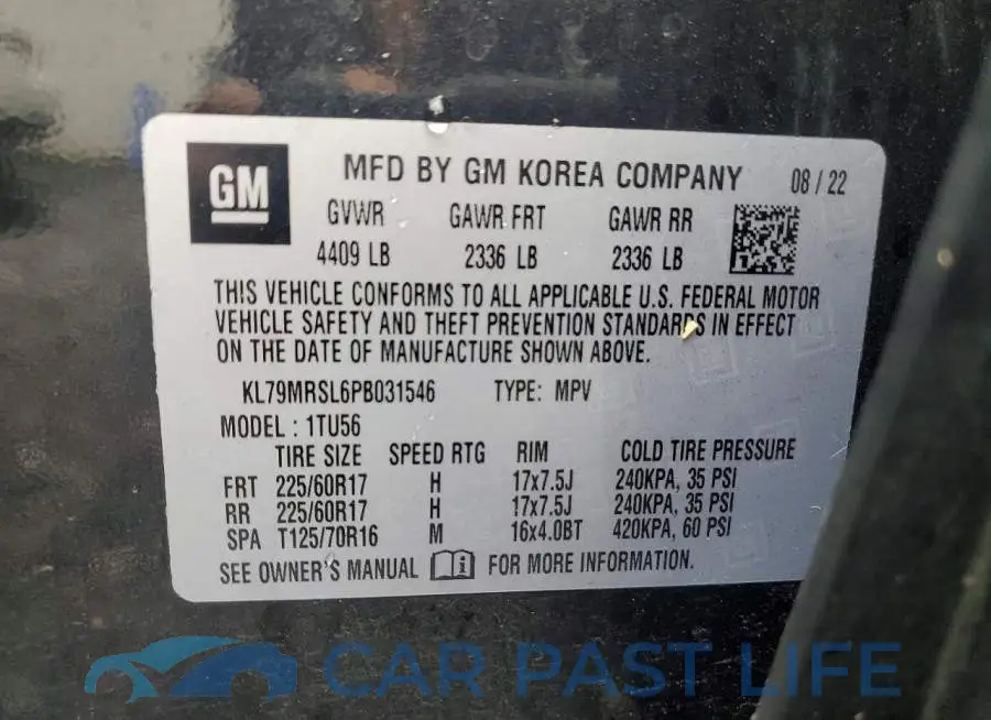 KL79MRSL6PB031546# 14