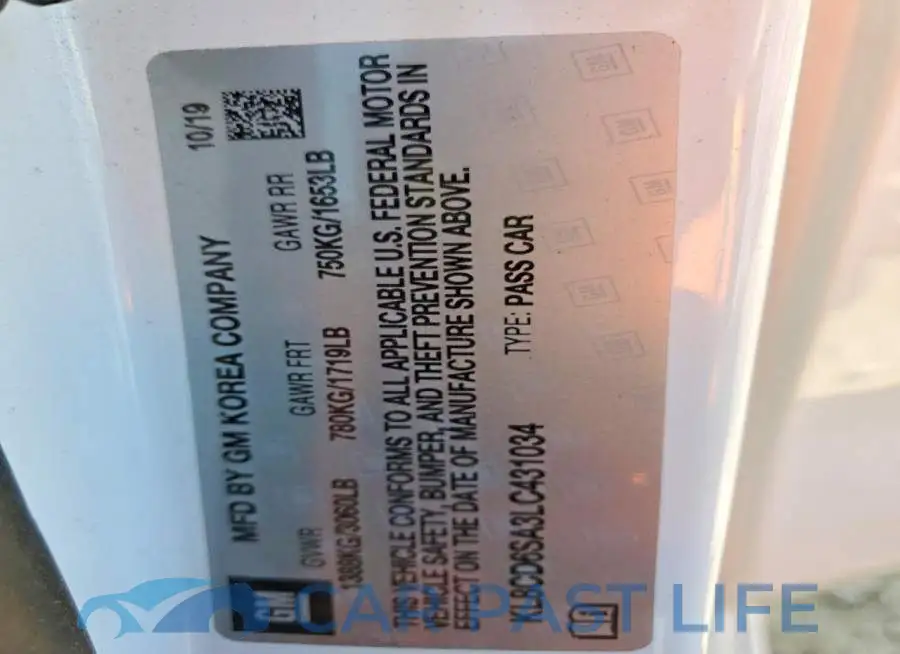 KL8CD6SA3LC431034# 13