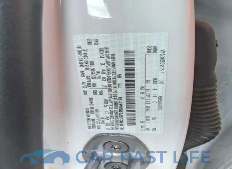 1FMCU9F65NUA60188# 13