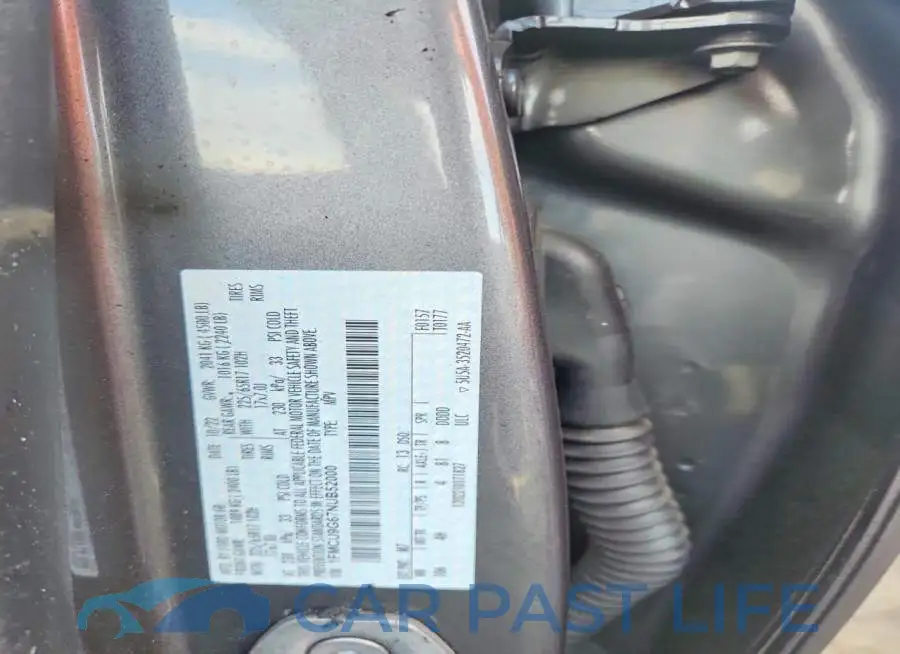 1FMCU9G67NUB52000# 12