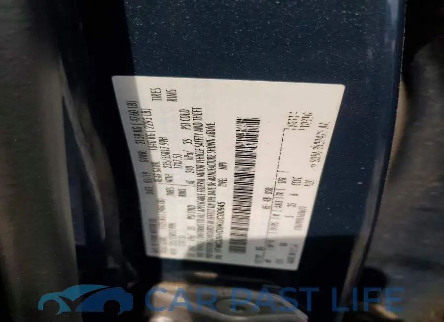 1FMCU9HD9KUC00945# 13