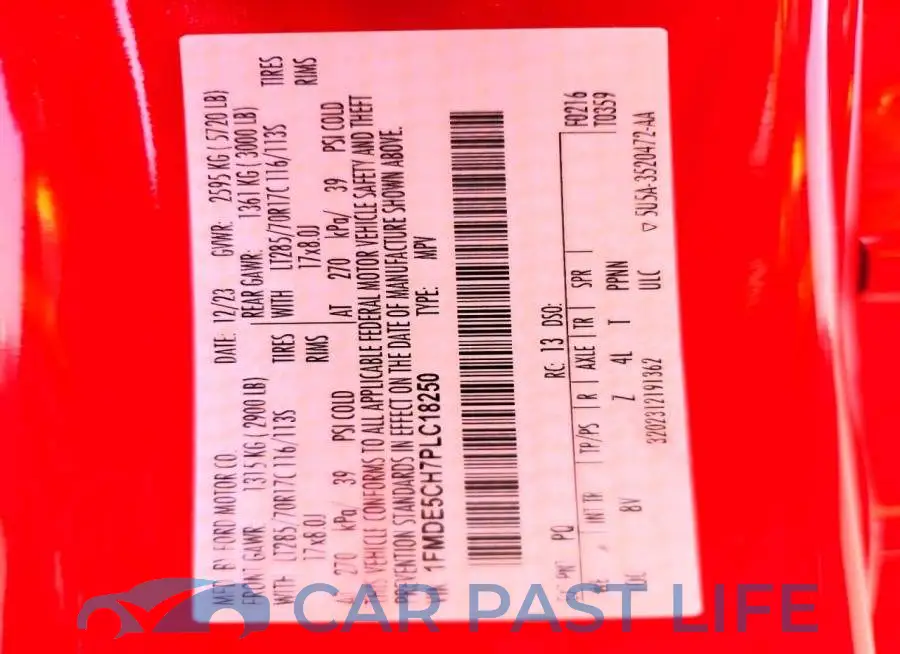 1FMDE5CH7PLC18250# 13