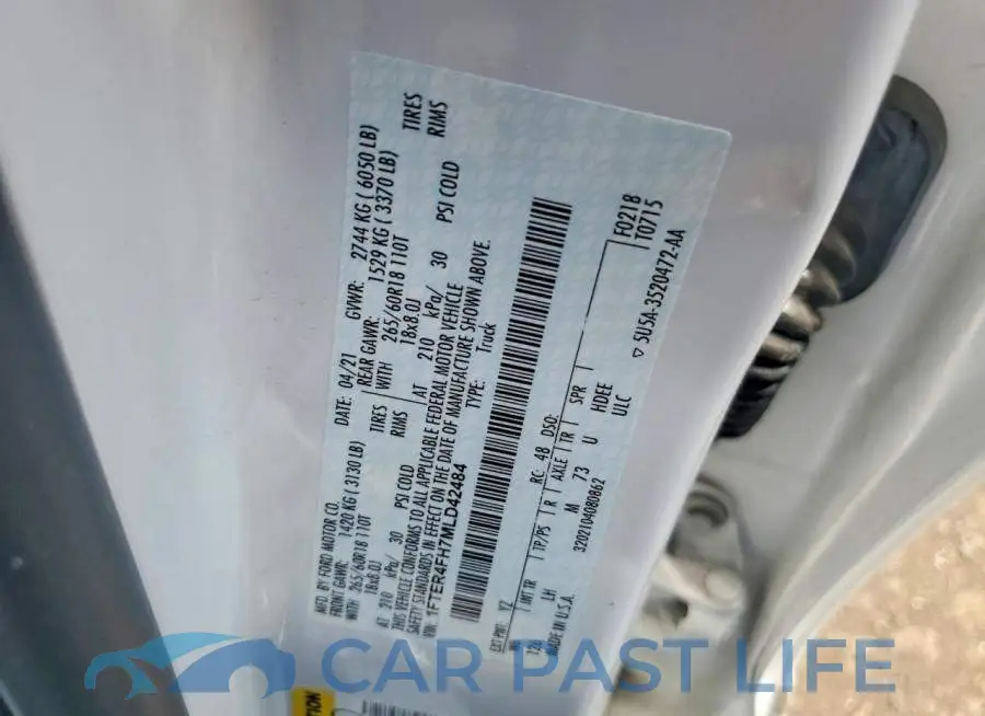 1FTER4FH7MLD42484# 12