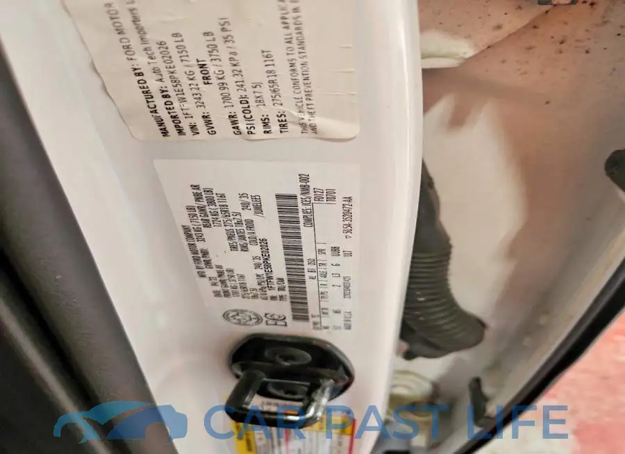 1FTFW1E58PKE02026# 12