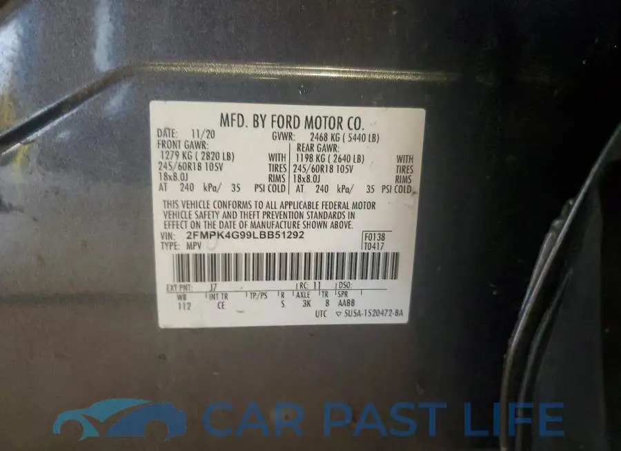 2FMPK4G99LBB51292# 13