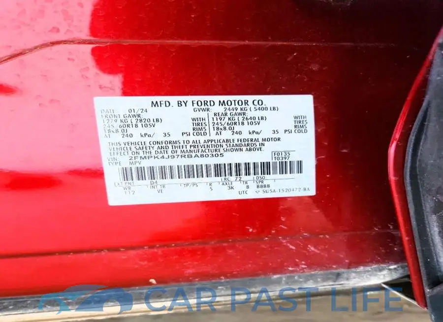2FMPK4J97RBA80305# 13