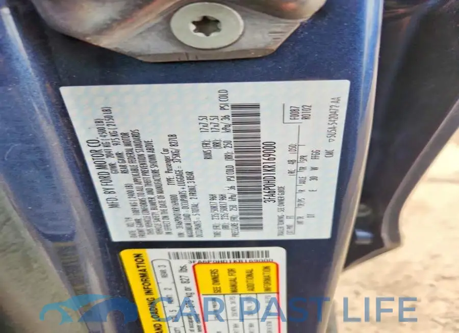 3FA6P0HD1KR169000# 12