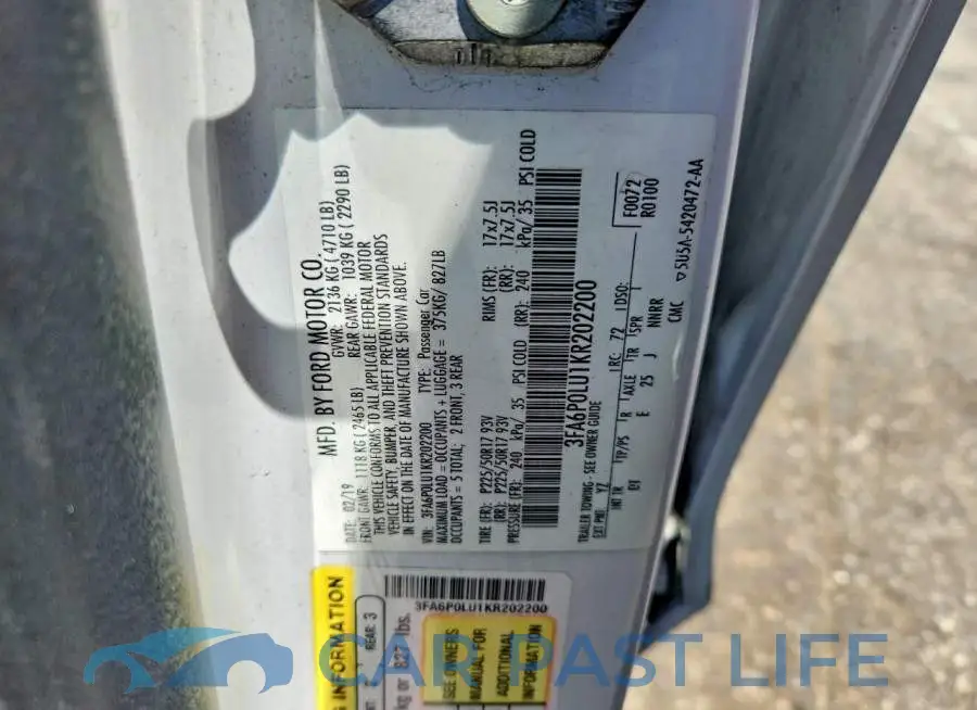3FA6P0LU1KR202200# 13