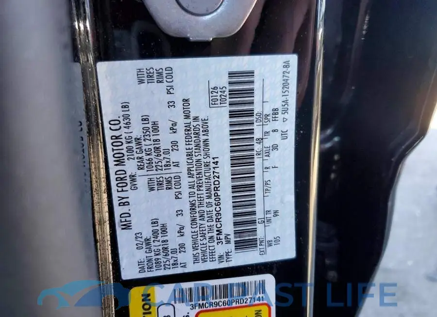 3FMCR9C60PRD27141# 13