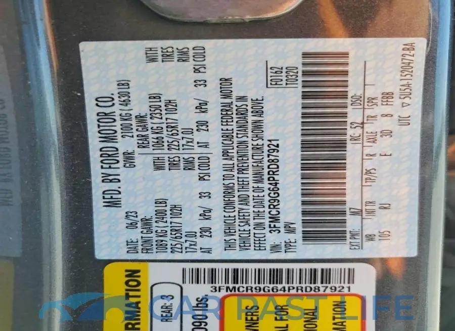 3FMCR9G64PRD87921# 13