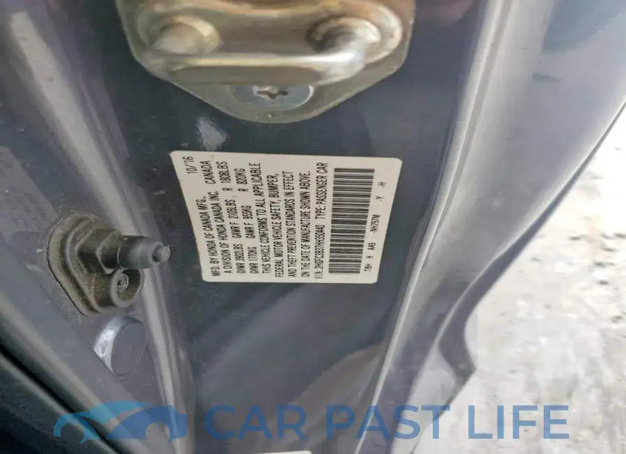 2HGFC3B37HH350440# 12