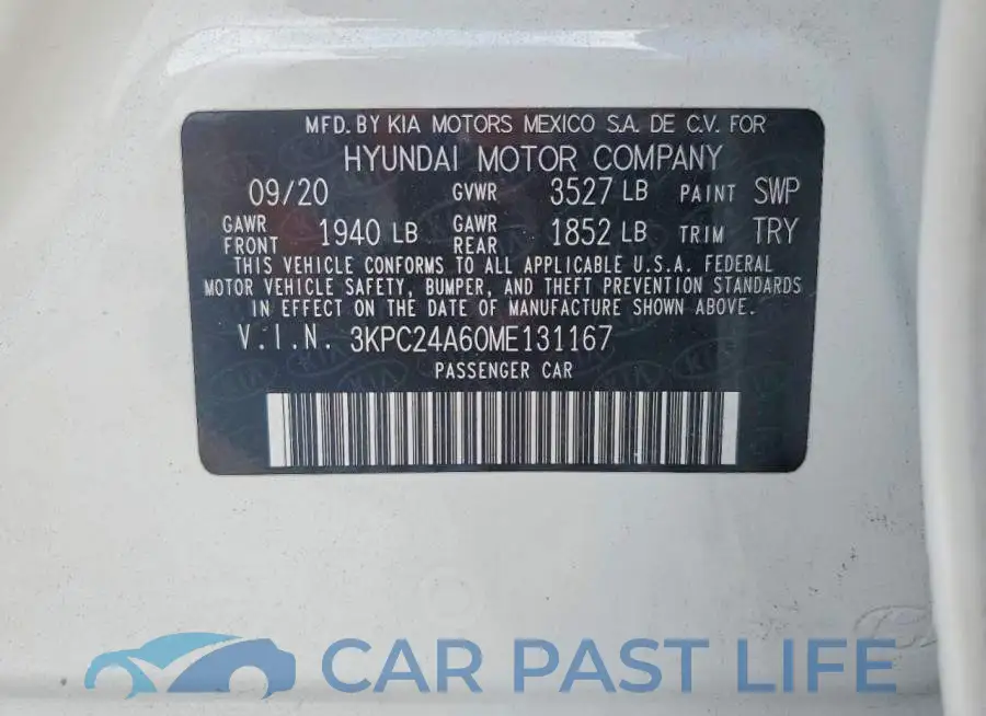 3KPC24A60ME131167# 12