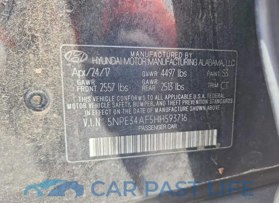 5NPE34AF5HH593716# 12
