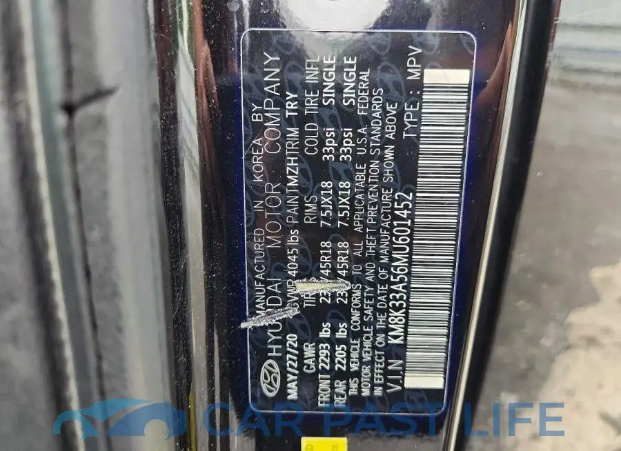 KM8K33A56MU601452# 13