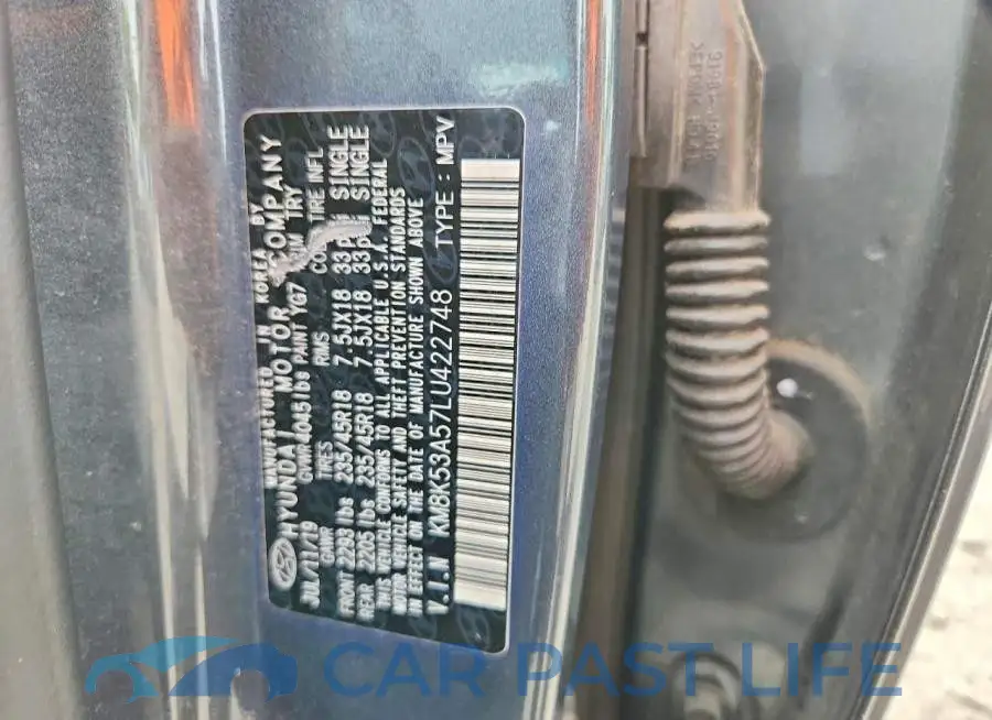 KM8K53A57LU422748# 12
